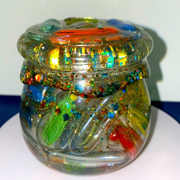 Jewelry - Resin Jar / Container